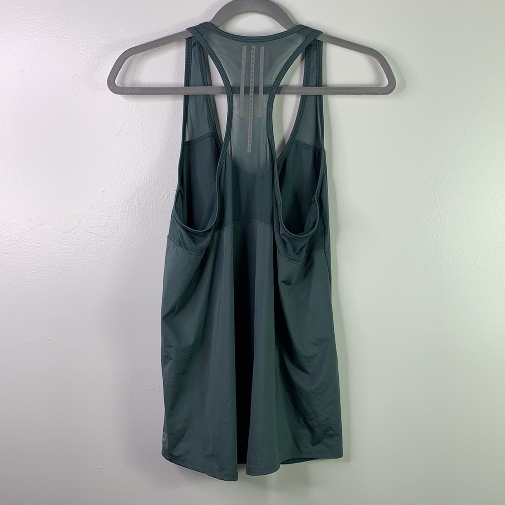 FABLETICS Teal Racerback Mesh Panel Tank Top M - Picture 5 of 6
